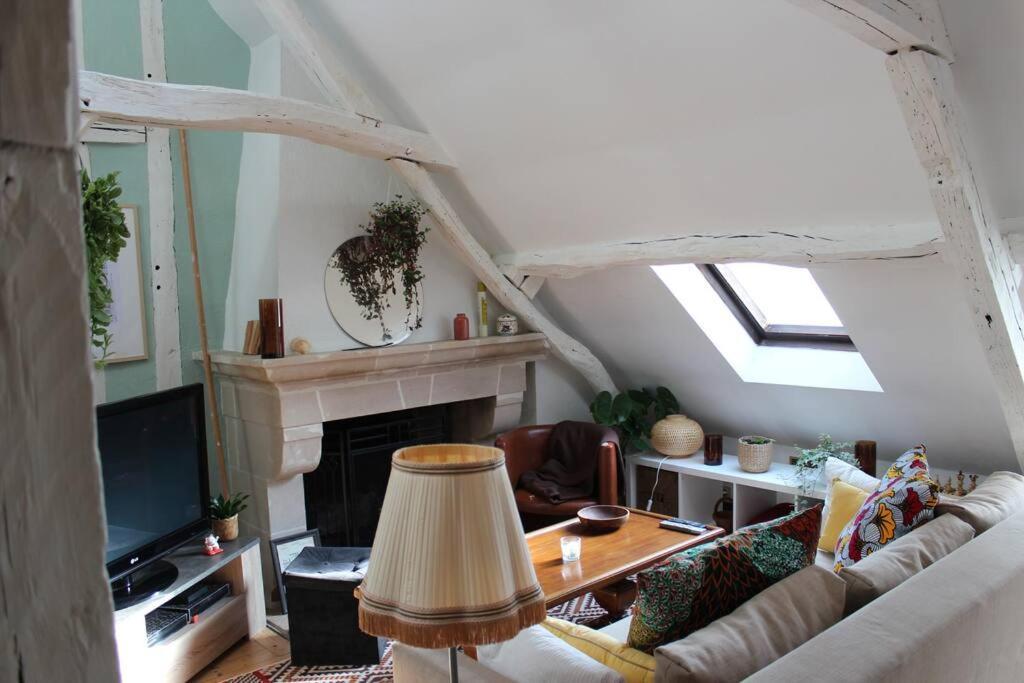 Charmant Appartement Vieux Tours Buitenkant foto