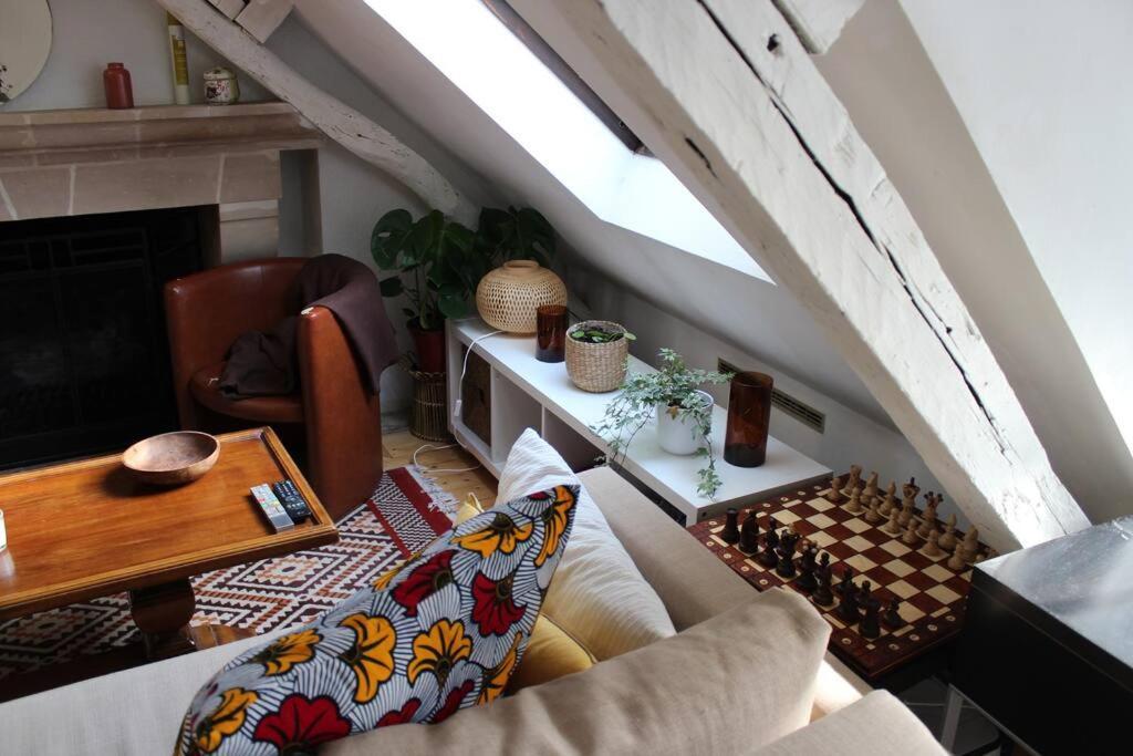 Charmant Appartement Vieux Tours Buitenkant foto